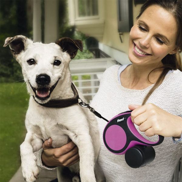 FLEXI Comfort Retractable Dog Leash in Blue, 16' - Image 2
