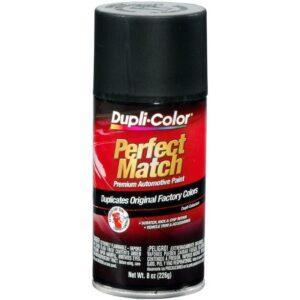 Dupli-Color BUN0104 Universal Flat Black Perfect Match Automotive Paint (8 oz) - 6 Pack