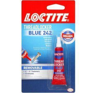 Loctite Heavy Duty Threadlocker, 0.2 oz, Blue 242, 12 Pack