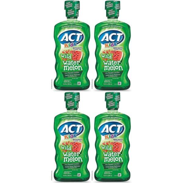 ACT Kids Anticavity Fluoride Rinse Wild Watermelon