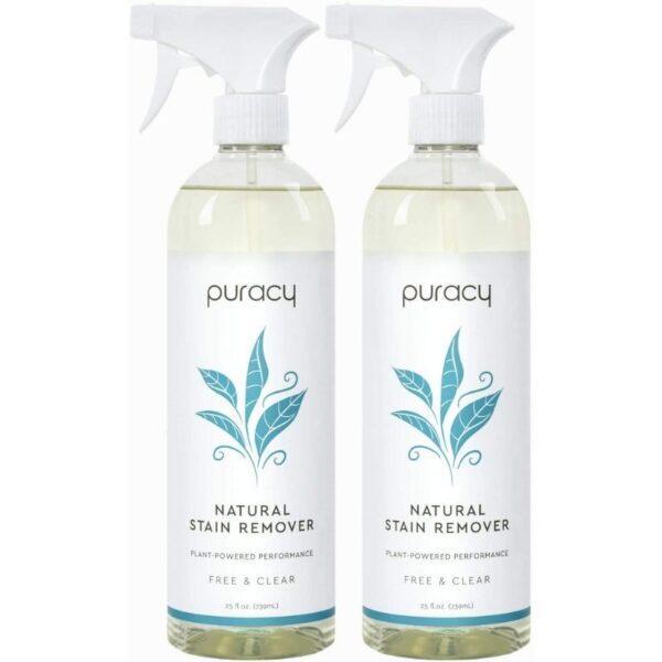 Puracy Natural Laundry Stain Remover, Enzyme-Based Cleaner