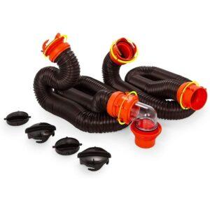 Camco RhinoFLEX 20-Foot RV Sewer Hose Kit