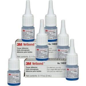 3M Vetbond Tissue Adhesive, 3ml Bottles w/MSDS