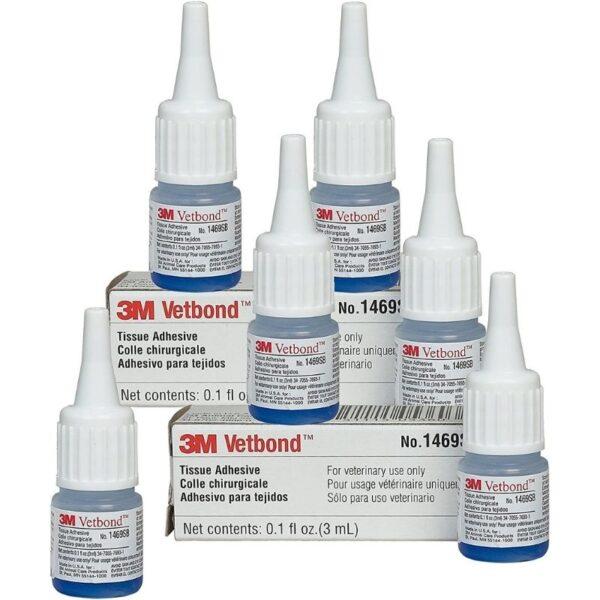 3M Vetbond Tissue Adhesive, 3ml Bottles w/MSDS