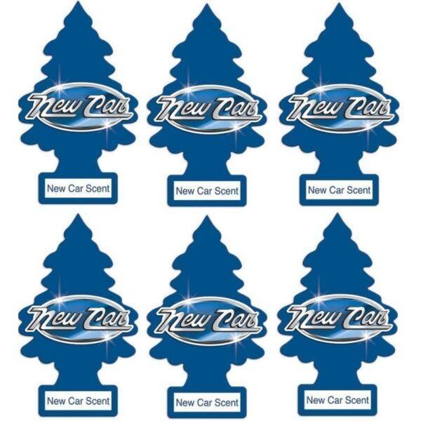 Little Trees Car Air Freshener 6-Pack (New Car Scent)
