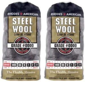 Homax Products #0000 Super Fine Finish Steel Wool Pad 12 Per Package TV713206 (2 Pack)