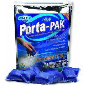 Walex TOI-1090200 Porta-Pak Holding Tank Deodorizer, (Pack of 250)