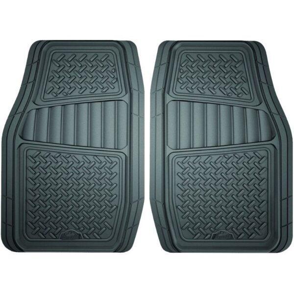 Armor All Custom Accessories 78831 2-Piece Grey All Season Truck/SUV Rubber Floor Mat